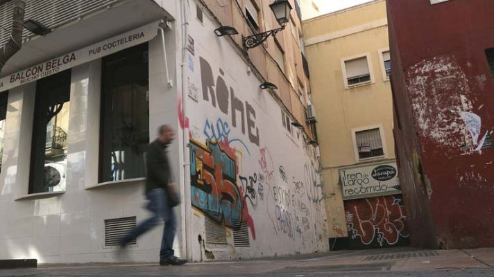 Telediario 1 - Muere un joven en un "botellón"