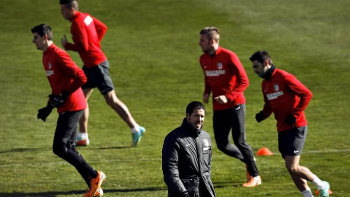 Telediario 1 - Al Atlético no le asusta el estado de forma del Real Madrid