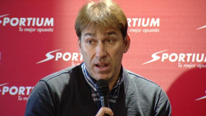 Telediario 1 - Martín Vázquez: "El favorito para el derbi es el Atlético"