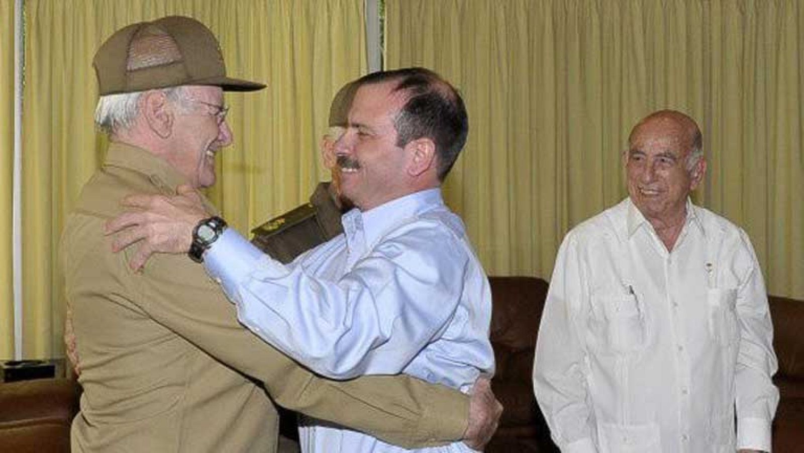 Recibimiento a lo grande en Cuba para Fernándo González