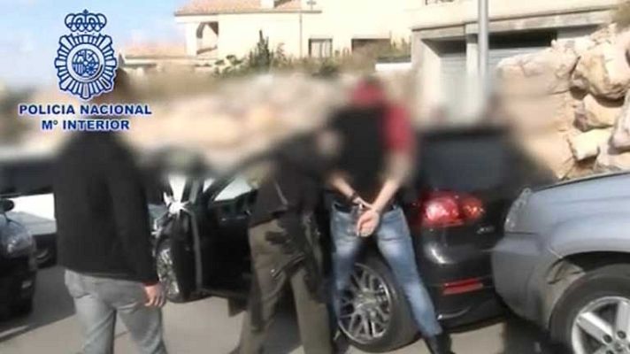 Telediario 1 - Macrooperación policial