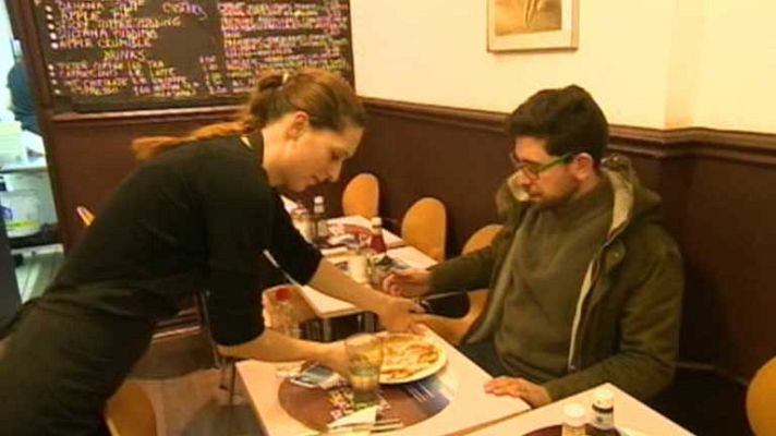 Telediario 1 - Inmigrantes en Reino Unido