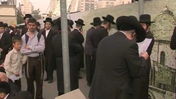 Telediario 1 - Manifestación en Jerusalén