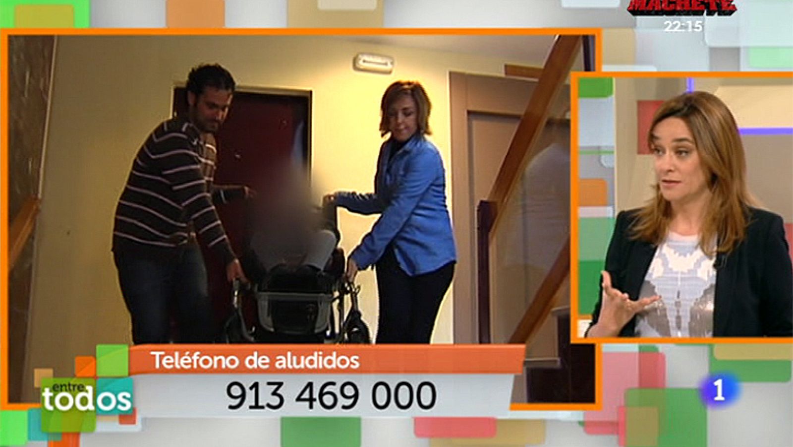 Entre Todos - Mª Ángeles y Juan reclaman la instalación de una plataforma salvaescaleras