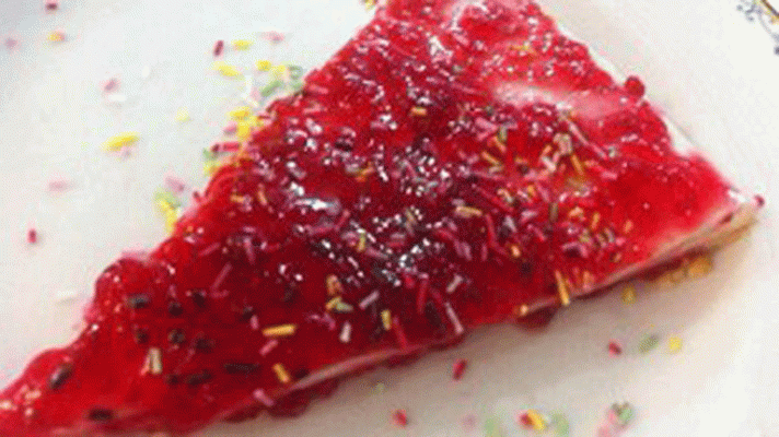 RTVE Cocina - Tarta de cuajada con frambuesa