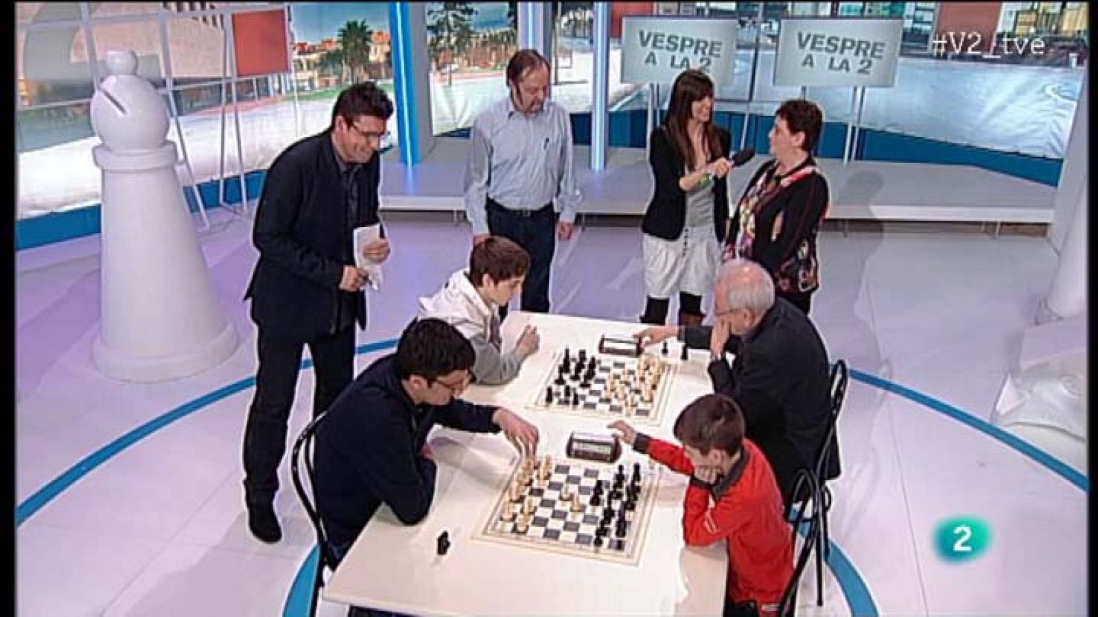 Vespre a La 2 - Aficionats als escacs