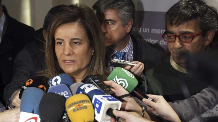 Informativo 24h - Báñez asegura que la bajada del paro en febrero muestra que la economía está creando empleo