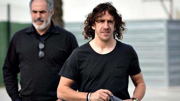 Telediario 1 - El barcelonismo se vuelca con Puyol