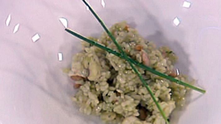 La mañana - Arroz con rape y piñones