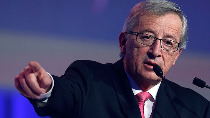 Telediario 1 - El Partido Popular Europeo elige a Juncker como candidato para las elecciones europeas