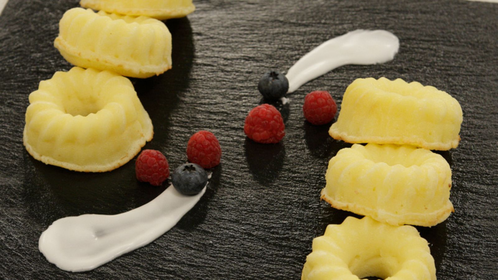 Souffle con queso manchego y romero