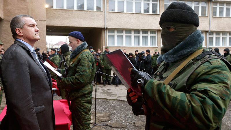 El parlamento de Crimea aprueba una declaración unilateral de independencia del resto de Ucrania