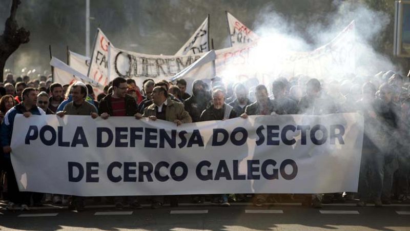 Jornada de reuniones en el conflicto del cerco gallego por las cuotas de caballa