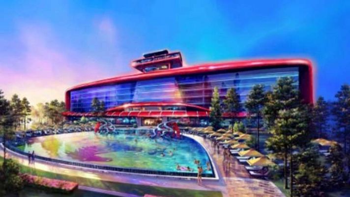 Telediario 1 - Parque temático en Port Aventura