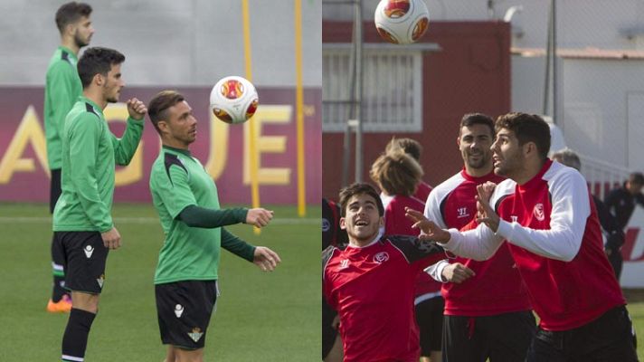 Telediario 1 - Sevilla vive su 'euroderbi' más apasionante