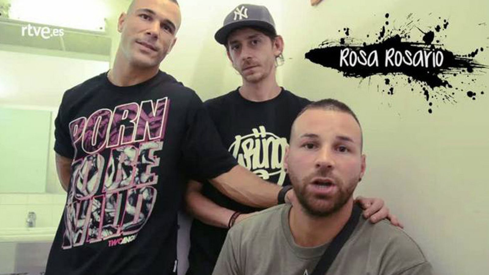 Rosa Rosario son un grupo de rap que además se dedican al graffiti