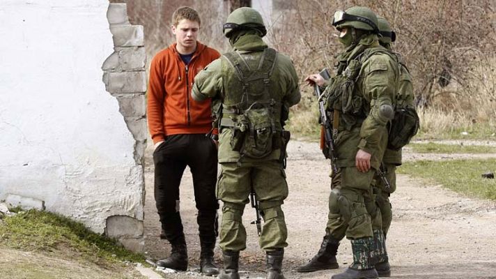 Telediario 1 - Crisis de Crimea