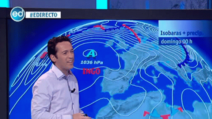 España Directo - Nubes, solo en el norte