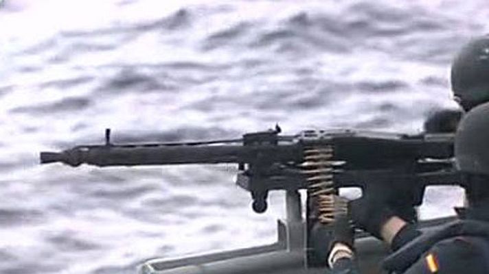 Telediario 1 - Misiones contra la piratería