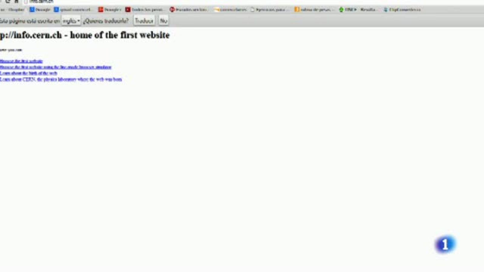 Els 25 anys de la creació del web