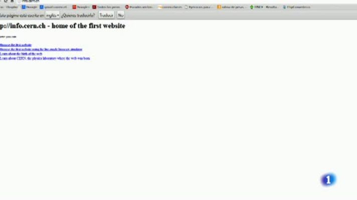 L'Informatiu - Els 25 anys de la creació del web