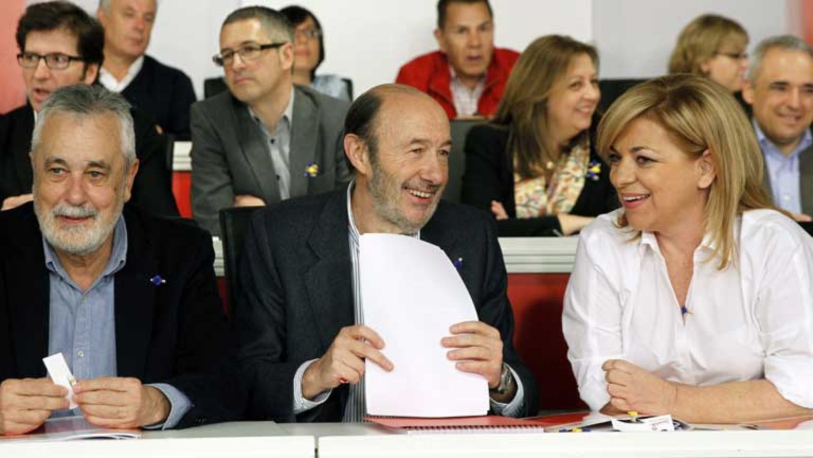 Puesta de largo de Elena Valenciano como candidata del PSOE a las europeas