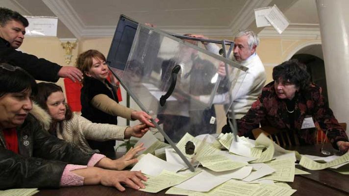 Telediario 1 - Telediario 2 en 4'- 16/03/14