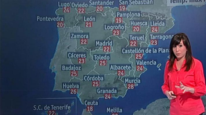 El tiempo - Sol en toda España y subida de temperaturas