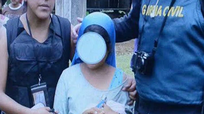 Telediario 1 - Niña secuestrada en Bolivia