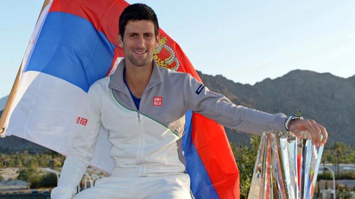 Telediario 1 - Djokovic recorta distancias con Nadal tras ganar Indian Wells