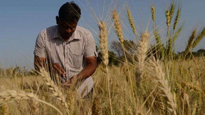 Telediario 1 - Una laguna artificial en Bolivia