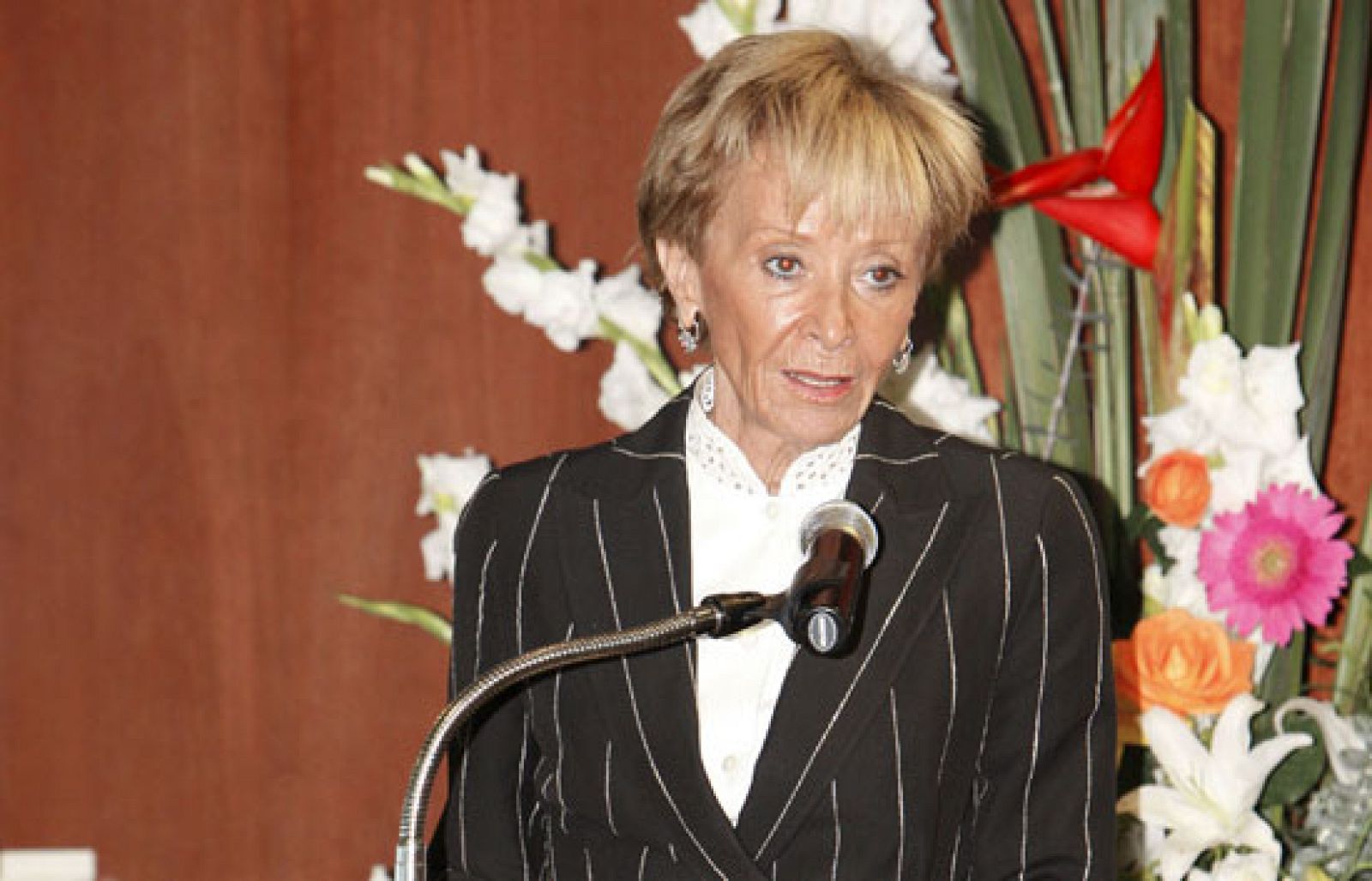 La vicepresidenta, María Teresa Fernández de la Vega, condena el golpe de estado  de Mauritania y expresa su deseo de que se reestablezca el orden en el país.