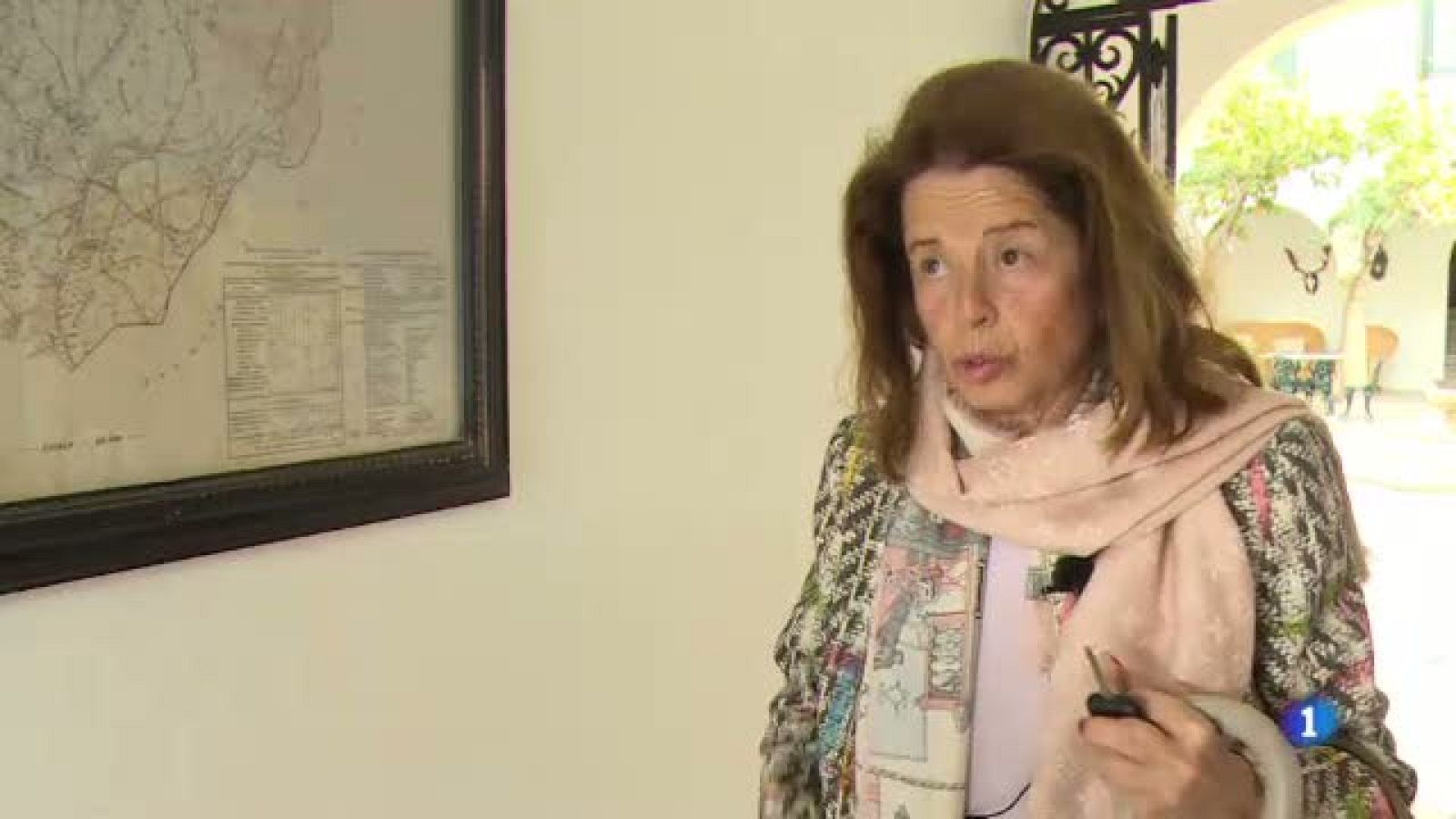 Isabel Ugalde, gerente de la finca