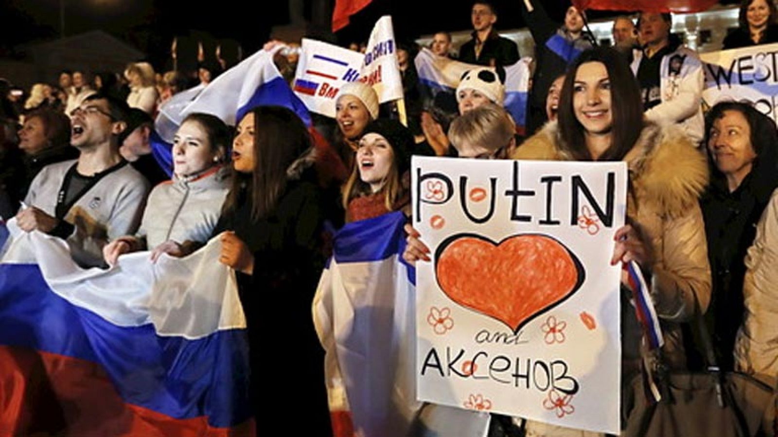 Los crimeos pasan de Ucrania a Rusia en dos días: "Todo el mundo está feliz"