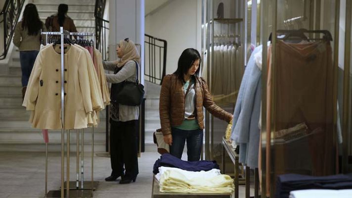 Telediario 1 - Beneficios Inditex