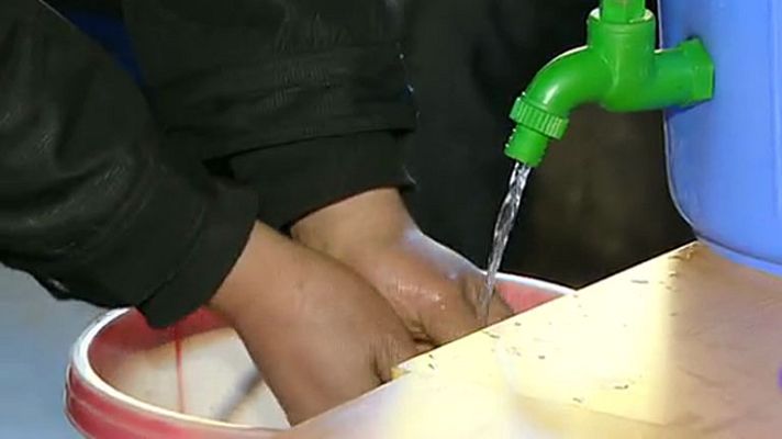 Telediario 1 - Pozos contaminados de agua