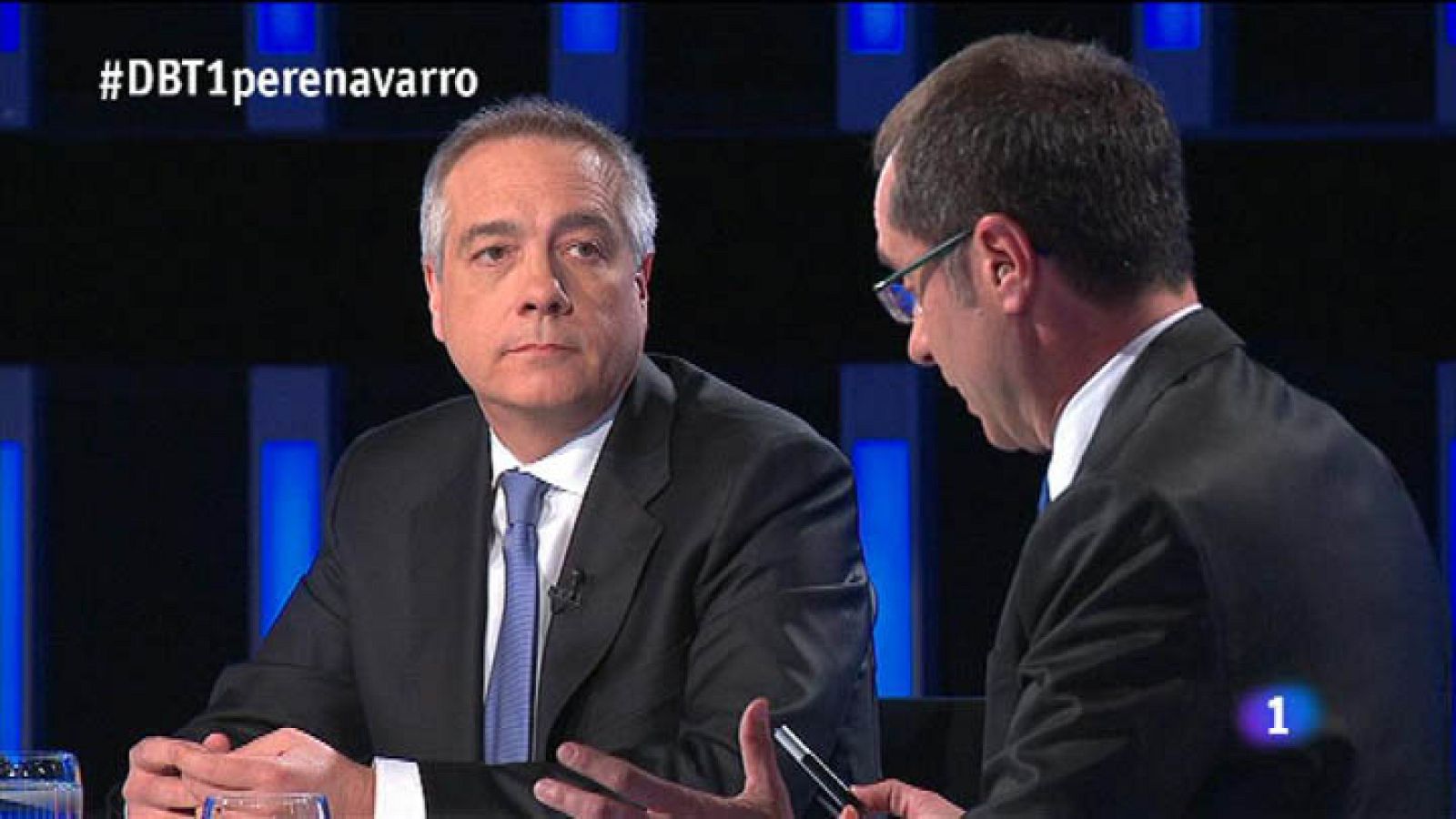 El Debat de La 1 - Pere Navarro - "CiU ens hauria d'explicar que està passant perquè hi ha massa casos de presumpta corrupció al voltant d'una mateixa família "