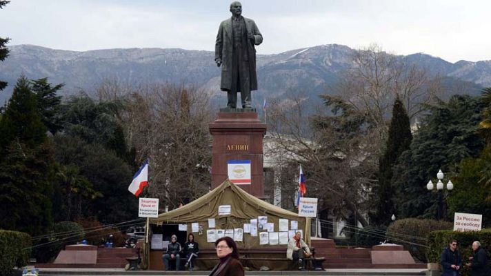 Telediario 1 - Crisis en Ucrania