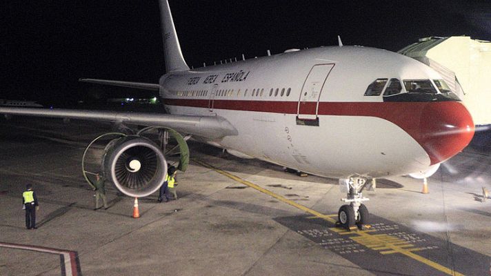 Informativo 24h - La reina Sofía vuela a España tras averiarse su avión en República Dominicana