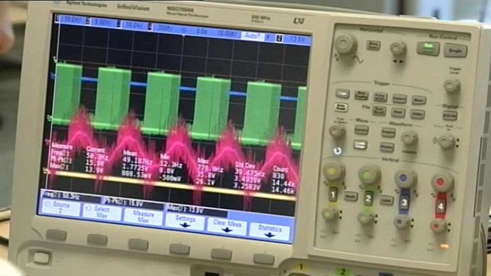 Telediario 1 - Nuevo sistema de sensores para aviones