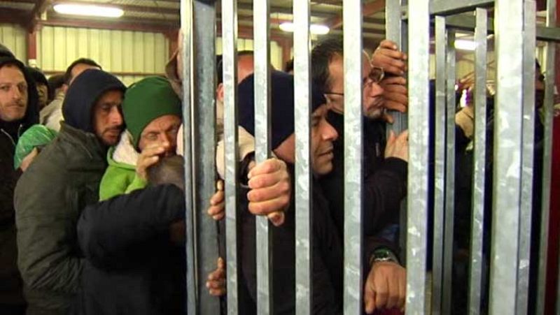 Controles exhautivos para los obreros palestinos que cruzan a Jerusalén