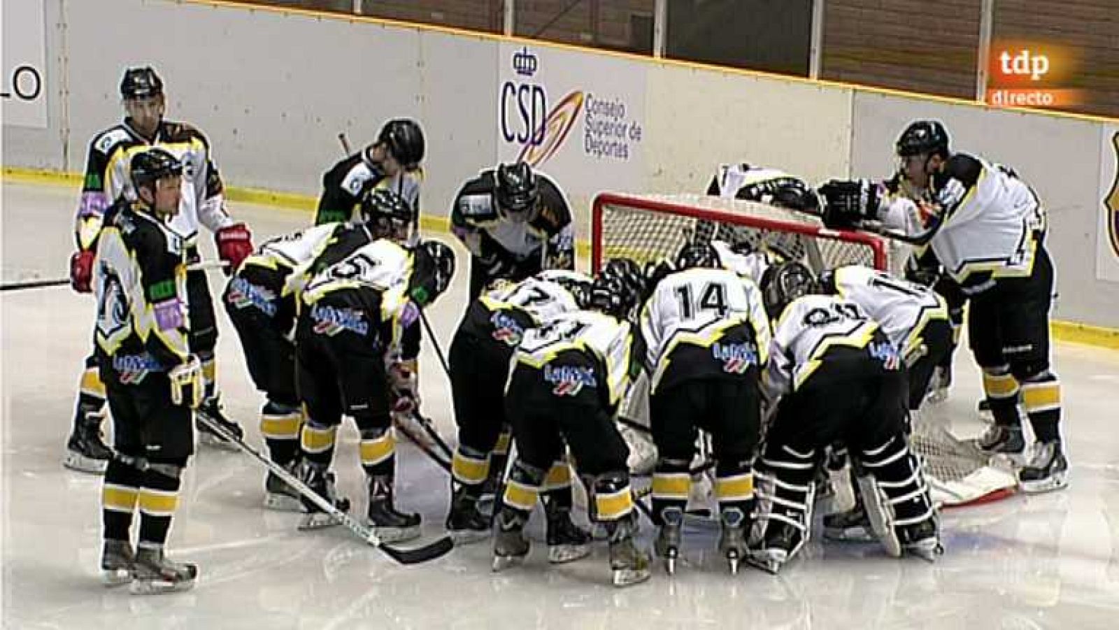 Hockey hielo - Copa S.M. El Rey. 1ª semifinal: FC Barcelona - CG Puigcerdá -ver ahora