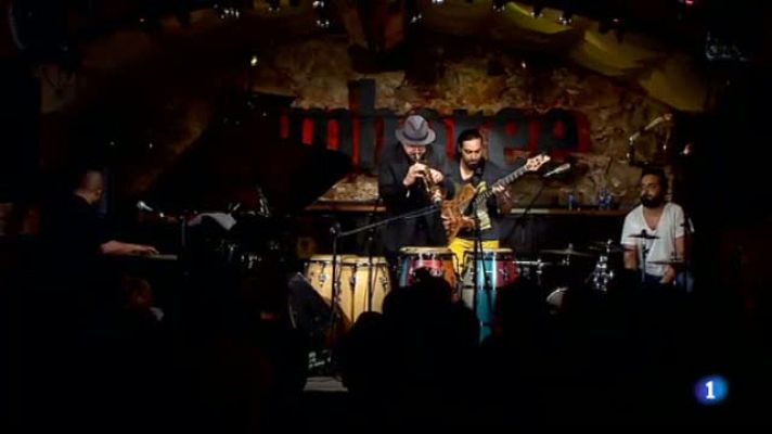 L'Informatiu - El trompetista de jazz Jerry González al Jamboree