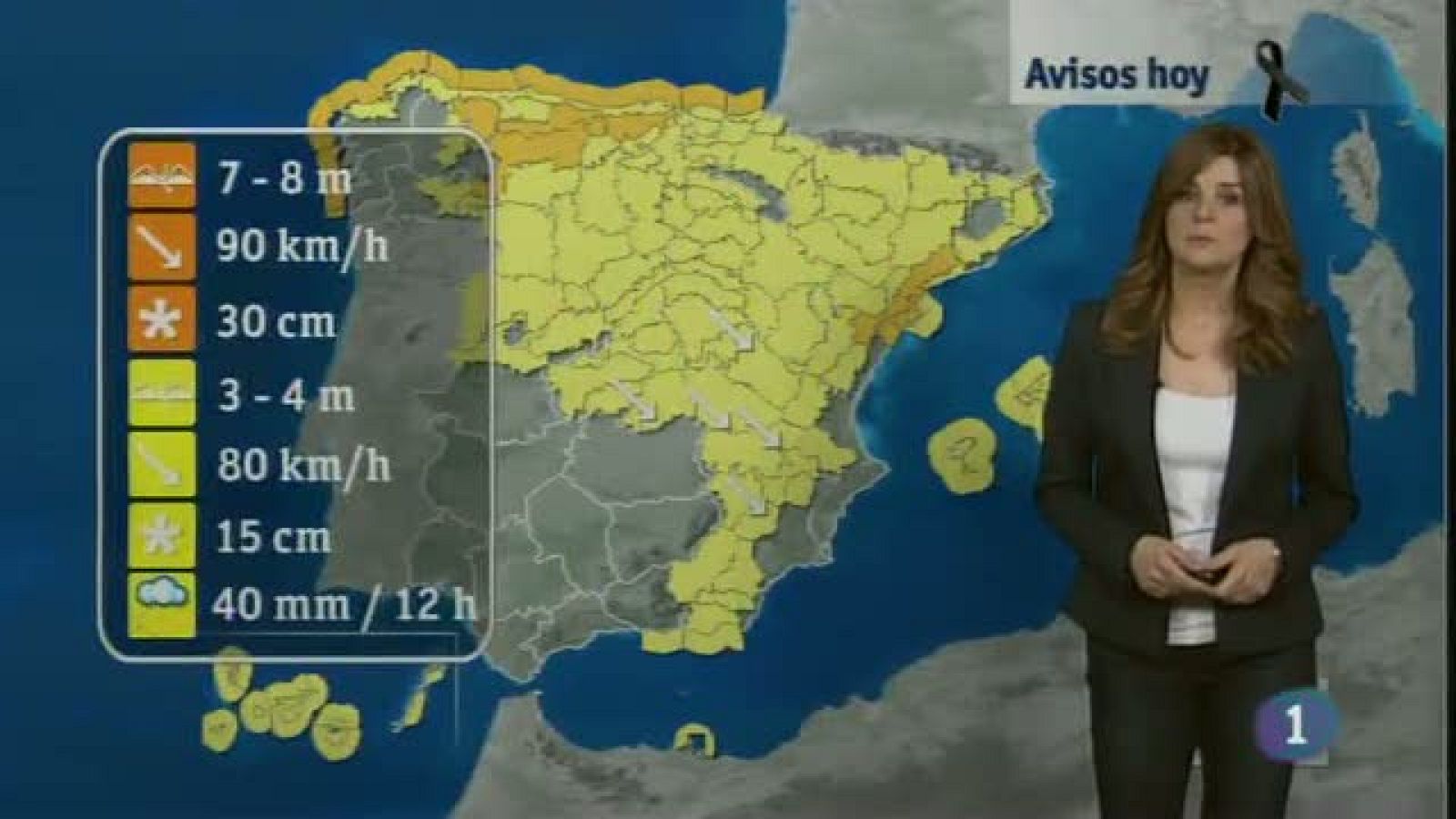 El Tiempo en Castilla-La Mancha - 25/03/14