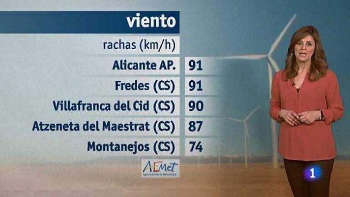 L'informatiu - Comunitat Valenciana - El tiempo en la Comunidad Valenciana - 26/03/14
