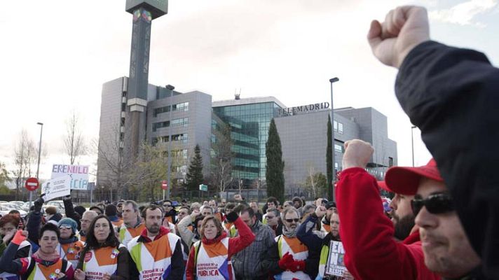 Telediario 1 - Sentencia ERE Telemadrid