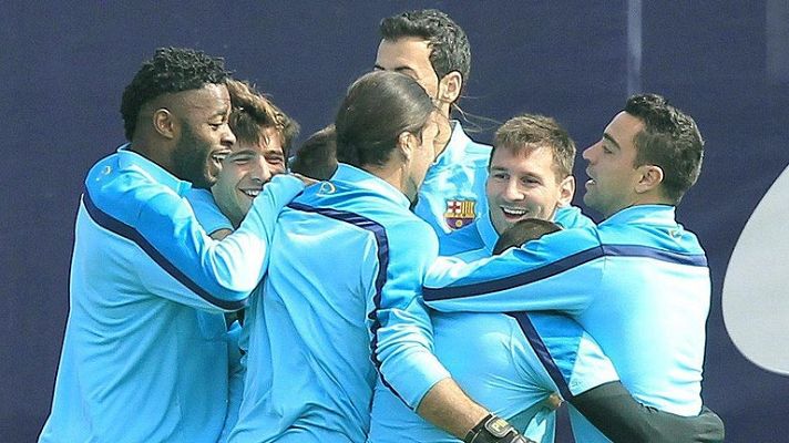 Telediario 1 - El Barça mira al liderato ante el Celta