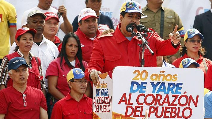 Telediario 1 - Oposición y gobierno llaman al diálogo en Venezuela