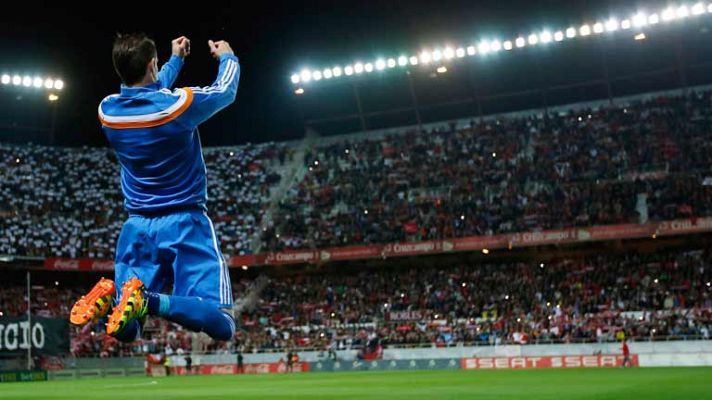 Telediario 1 - El 2-1 sorprende a Bale fuera del campo cambiando sus botas