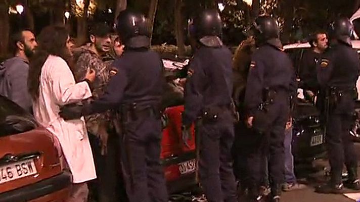 Telediario 1 - Informe del CGPJ sobre la ley de seguridad